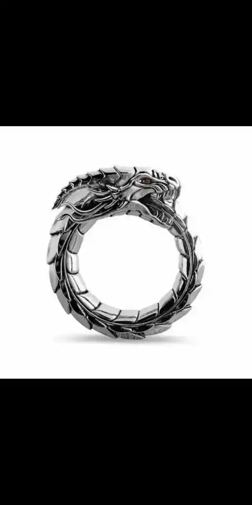 Talla 9 Anillo De Dragon Ilusion Of Time