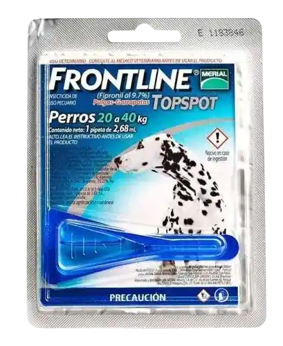 Front Line X 2.68 Ml 20-40 Kg.