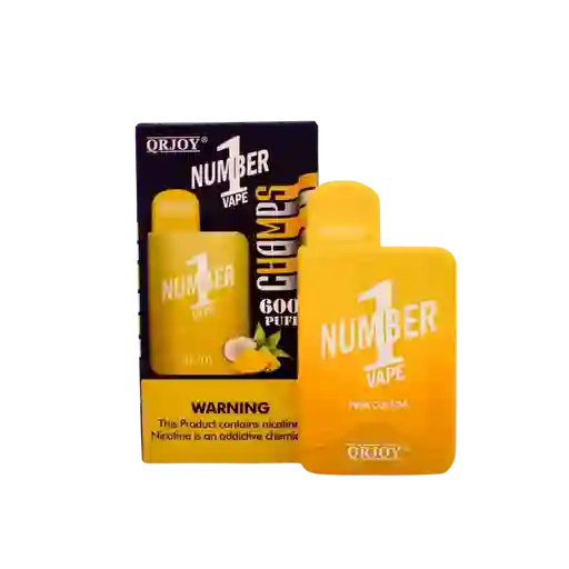 Vapeador Number One Piña Colada 6000puffs
