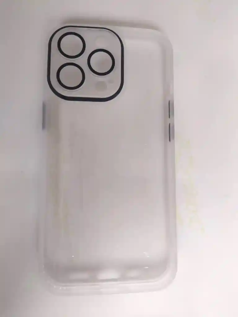 Estuche Para Iphone 13 Pro Con Protector De Cámara En Clear