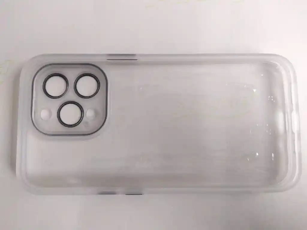 Estuche Para Iphone 13 Pro Con Protector De Cámara En Clear