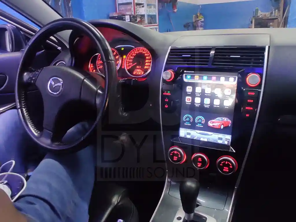 Radio Tipo Tesla Mazda 6 2+32 Carplay