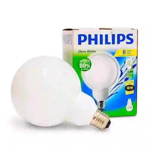 Pack X 2 Bombillo Led Globo 18w Luz Blanca E27 Lexmana