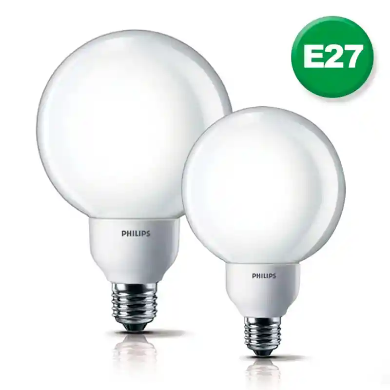 Pack X 2 Bombillo Led Globo 18w Luz Blanca E27 Lexmana
