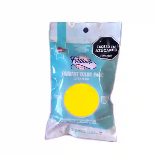 Mini Fondant 125g Amarillo