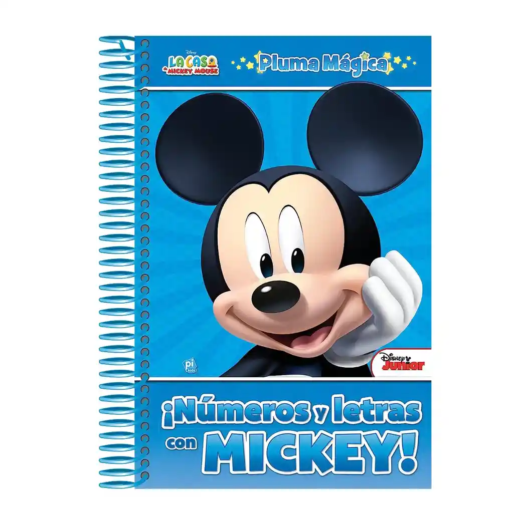 Libro De Actividades Con Pluma Mágica Mickey Niños Y Niñas