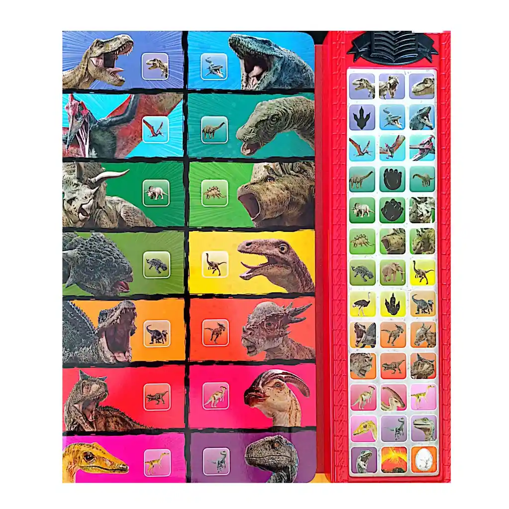 Libro Interactivo Dinosaurios En Tu Mundo Para Niños