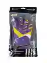 Guantes Portero Para Niño /a Fútbol Talla:6 Arquero Football - Morado