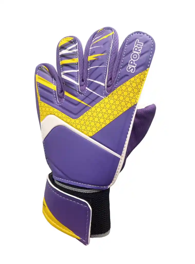 Guantes Portero Para Niño /a Fútbol Talla:6 Arquero Football - Morado