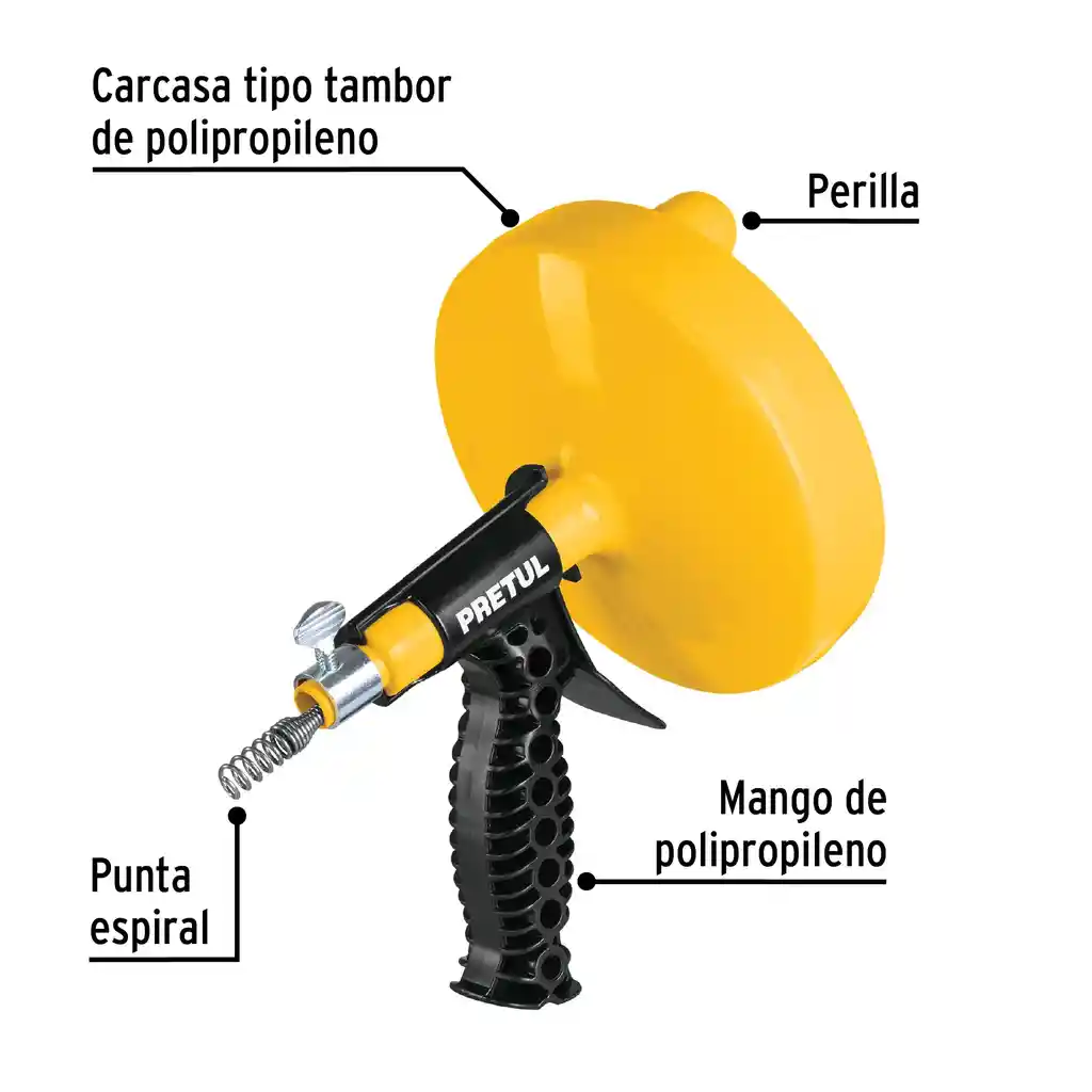 Destanqueador Ó Sonda De 25" 7,6mts - Pretul 22881