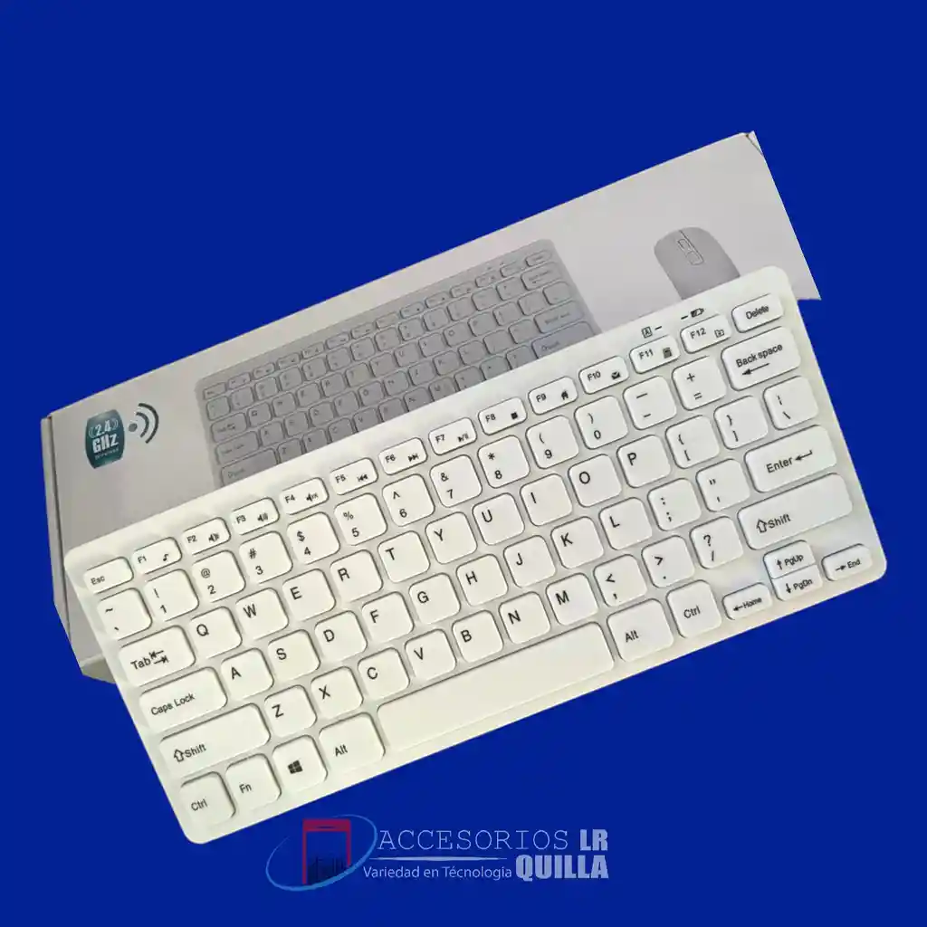 Teclado Y Mouse Inalámbrico | Mini Keyboard | Para Portatil O Pc