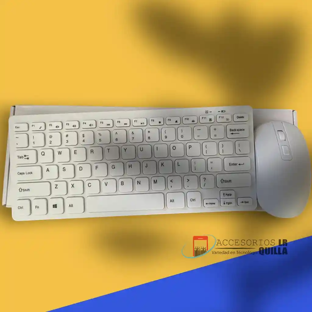 Teclado Y Mouse Inalámbrico | Mini Keyboard | Para Portatil O Pc