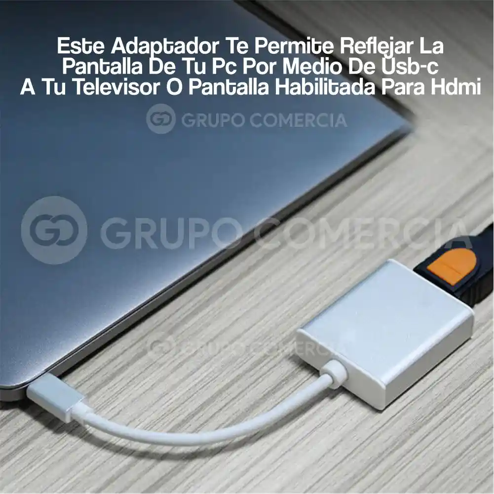 Adaptador Tipo C Para Macbook Pc Universal Usb 3.1 Hdtv Hdmi