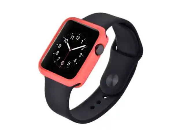 Bumper Para Apple Watch De 38/40 Mm Serie 1,2,3 Y 4 En Rosado