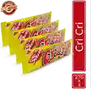 Chocolate Cri Cri 27g Venezolano X 4