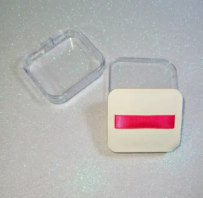 Esponja Pomo Blender Suave Cuadrada Aplicador De Maquillaje