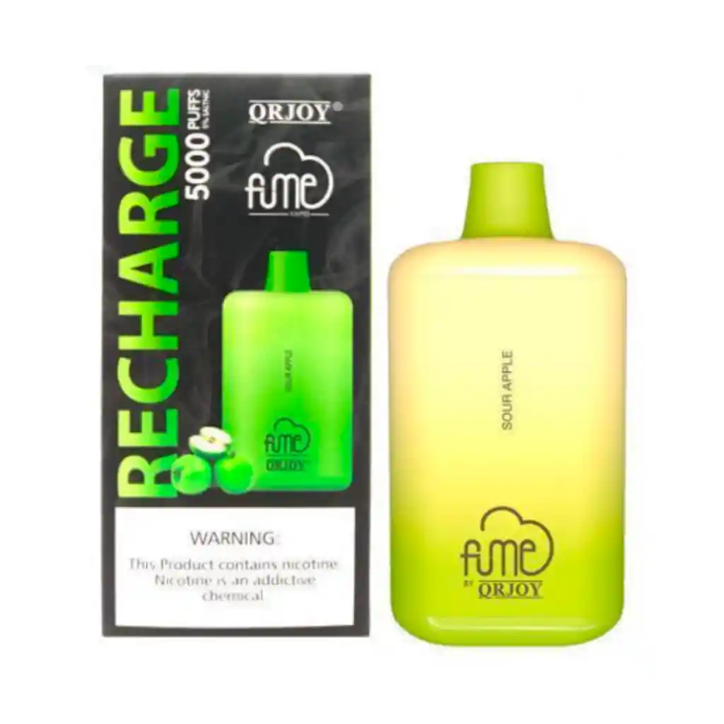 Vape Fume Recharge Sour Apple 5000 Puffs