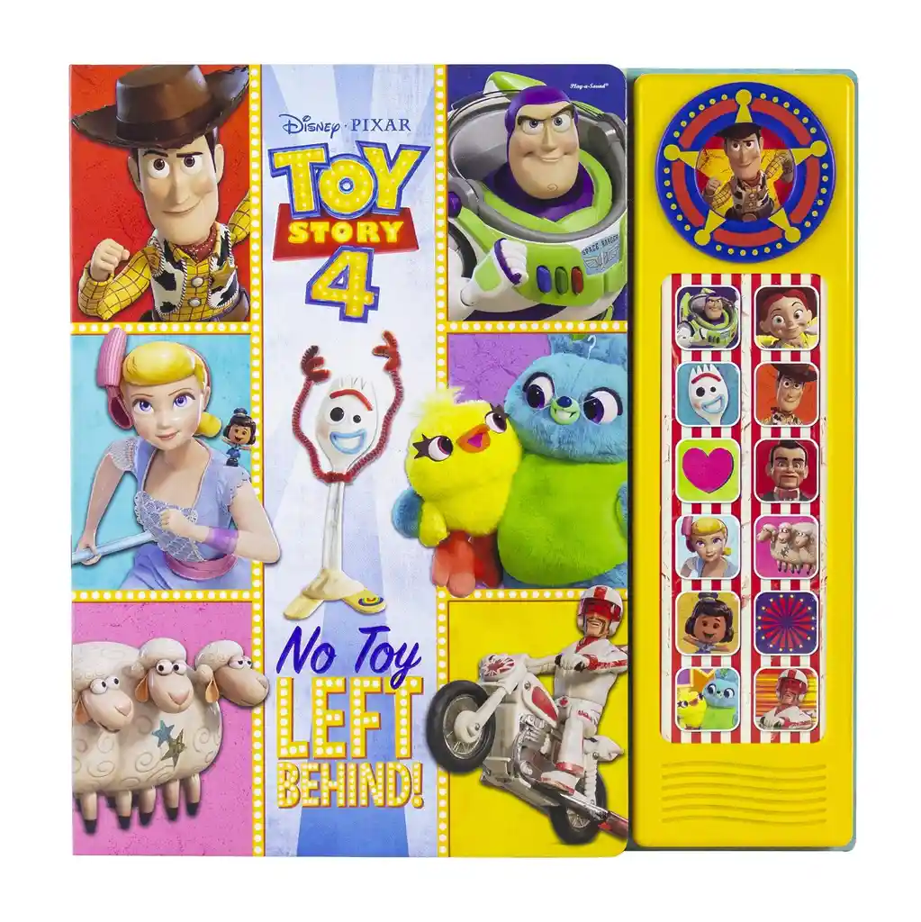 Libro Interactivo Toy Story 4 Cuento Para Niños Y Niñas