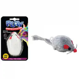 Juguete Gato Play 20 Cm Raton Hilo