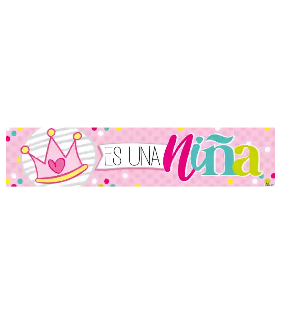 Banner Es Una Niña