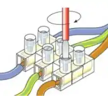 Par Regleta Eléctrica 30a Para Unir Cables