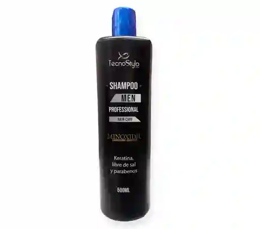 Shampoo Profesional Men Minoxidil Tecnostylo X 500ml