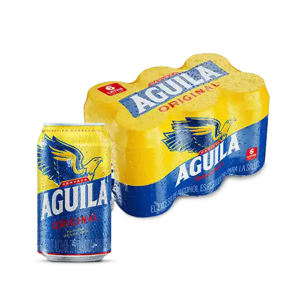 Six Pack Cerveza Águila