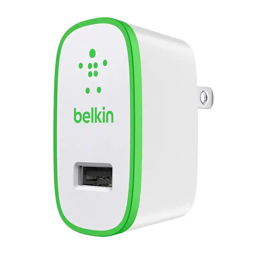 Cargador De Pared Usb-a Belkin Boostup 2.4 Amp Iphone / Ipad