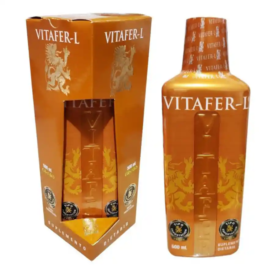 Vitafer-l Multivitamínico Vigorizante Potenciador Sexual 500 Ml