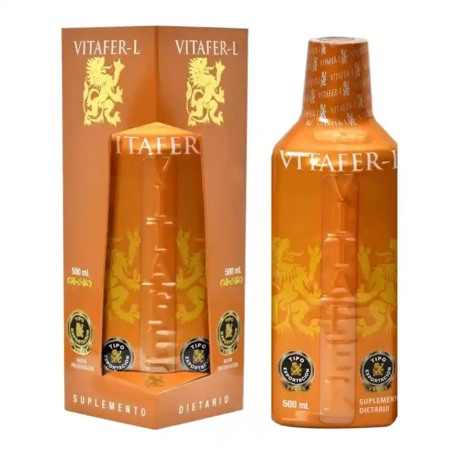 Vitafer-l Multivitamínico Vigorizante Potenciador Sexual 500 Ml