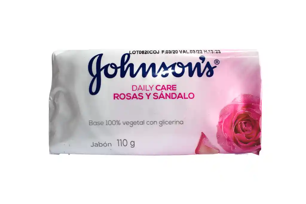  Jabon Johnson´s Rosas 110G 