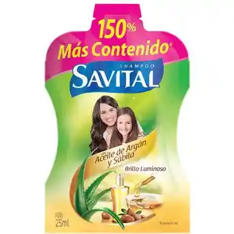 Shampoo Savital Argan X 25ml