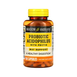 Mason Natural Probiotic Acidophilus Con Pectina100 Capsulas