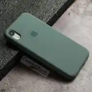 Silicone Case Para Iphone Xs Verde Militar