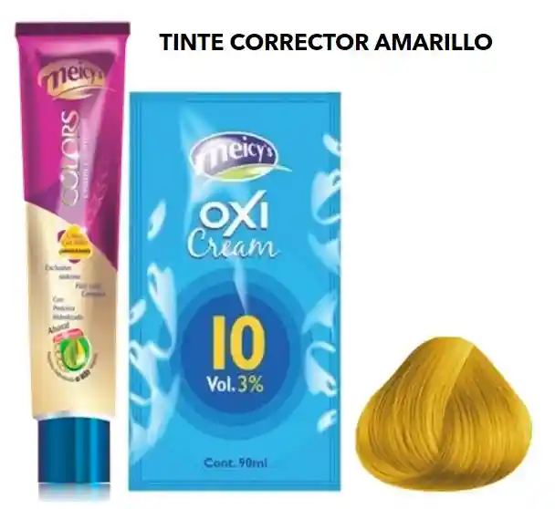 Tinte C16 Corrector Amarillo Meicy´s