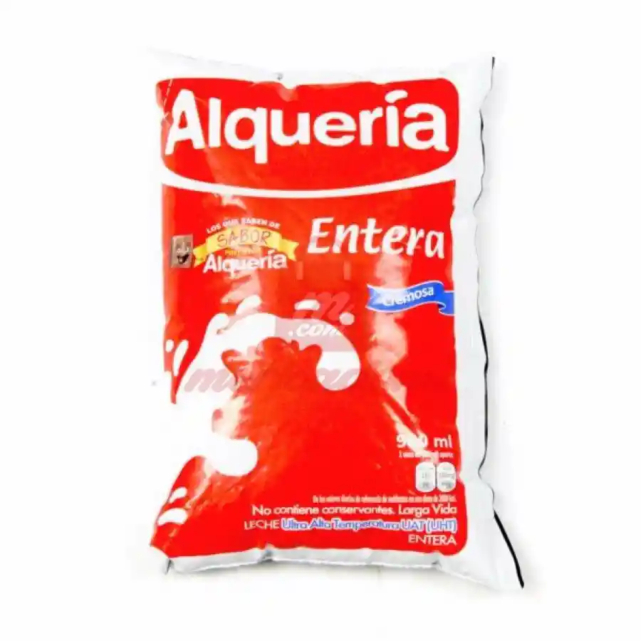  Leche Alqueria Semidescremada X 800 Ml * 