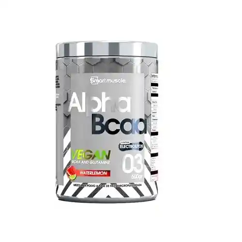 Aminoácidos Alpha Bcaa Con Electrólitos Y Glutamina Smart Muscle 600gr