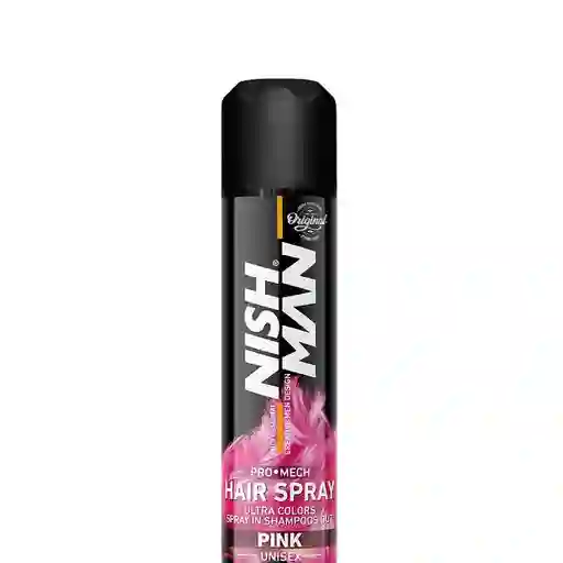 Laca Color Unisex Pro Mech Nish Man X 150ml - Rosado