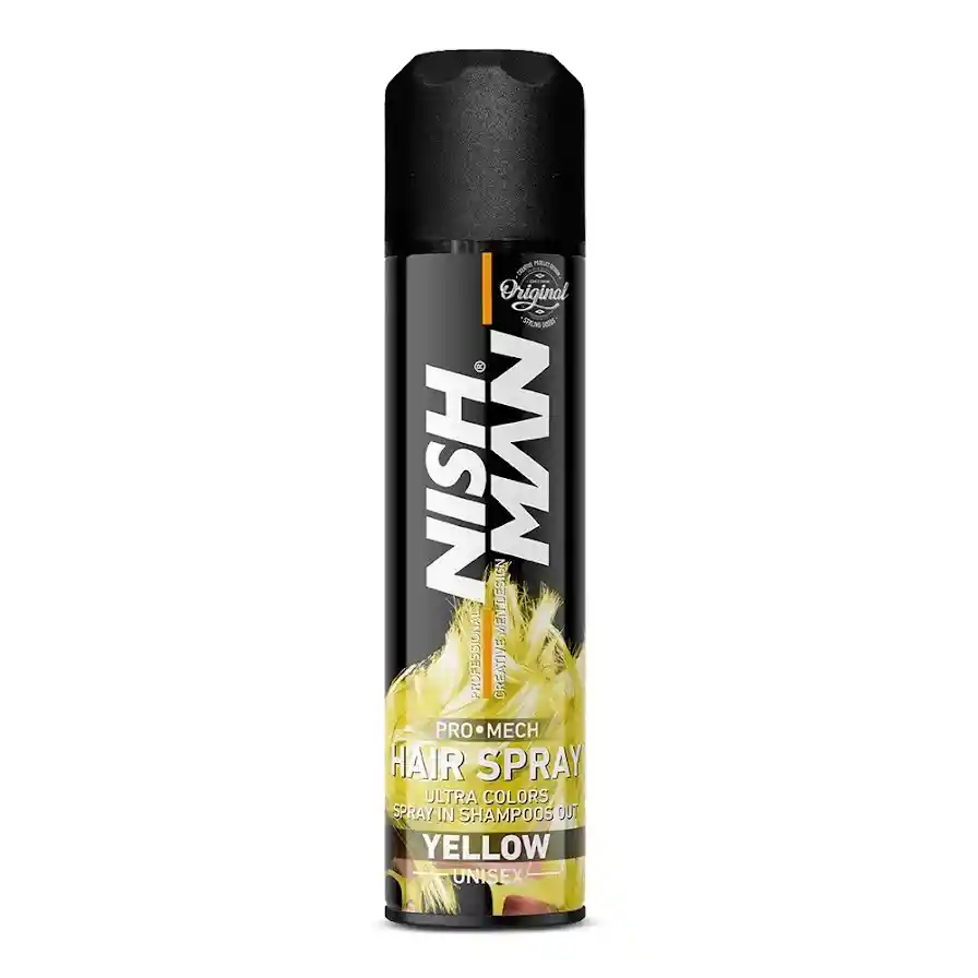 Laca Color Unisex Pro Mech Nish Man X 150ml - Amarillo