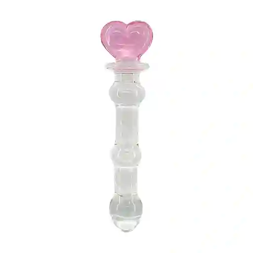 Dildo De Vidrio Rohan Corazon Talla S