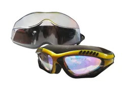 Gafas De Natación Tipo Careta Con Estuche Ref: 8029 - Amarillo