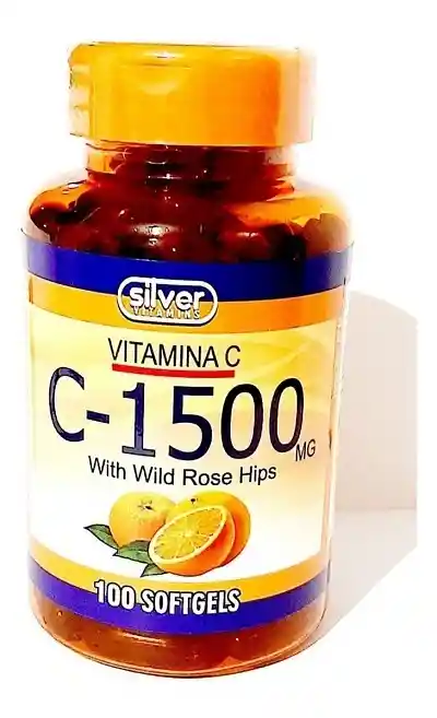 Vitamina C 1500 Marca Silver 100 Capsula