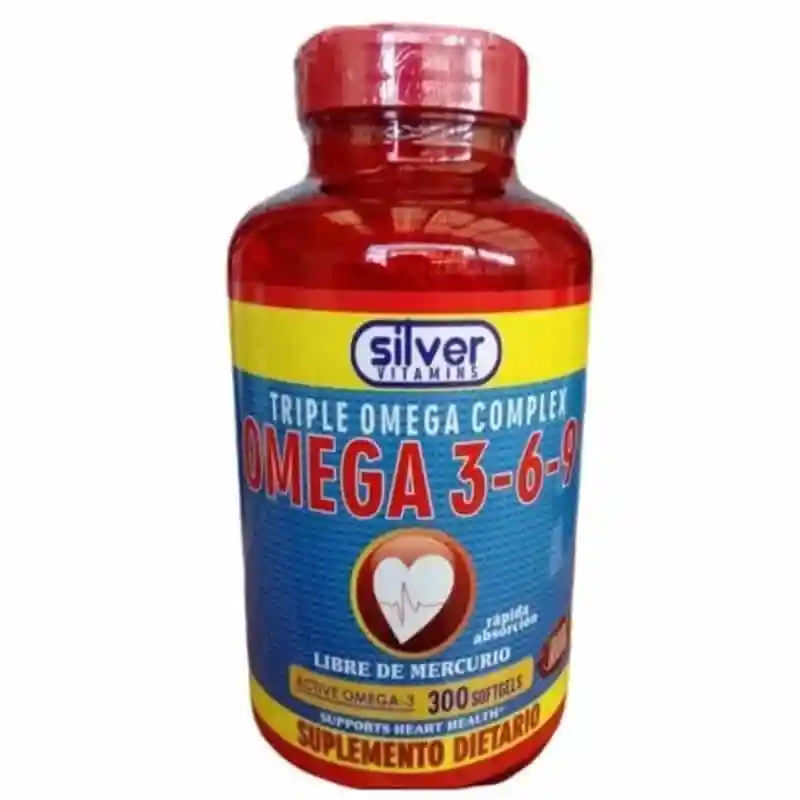 Triple Omega Complex 3 6 9 300 Softgels