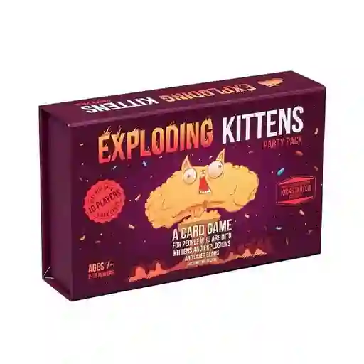 Juego De Mesa Exploding Kittens Party Pack