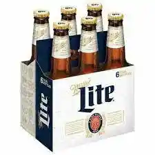 Miller Lite Cerveza Rubia X6