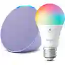 Combo Asistente Virtual Alexa Echo Pop + Bombillo Inteligente Led