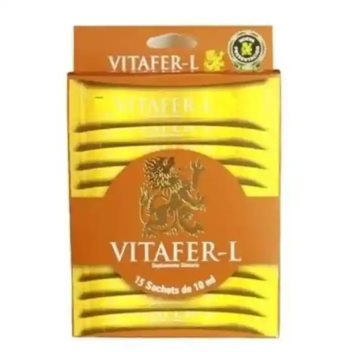 Vitafer-l Potenciador Y Energizante Caja *15 Sachets De 10ml