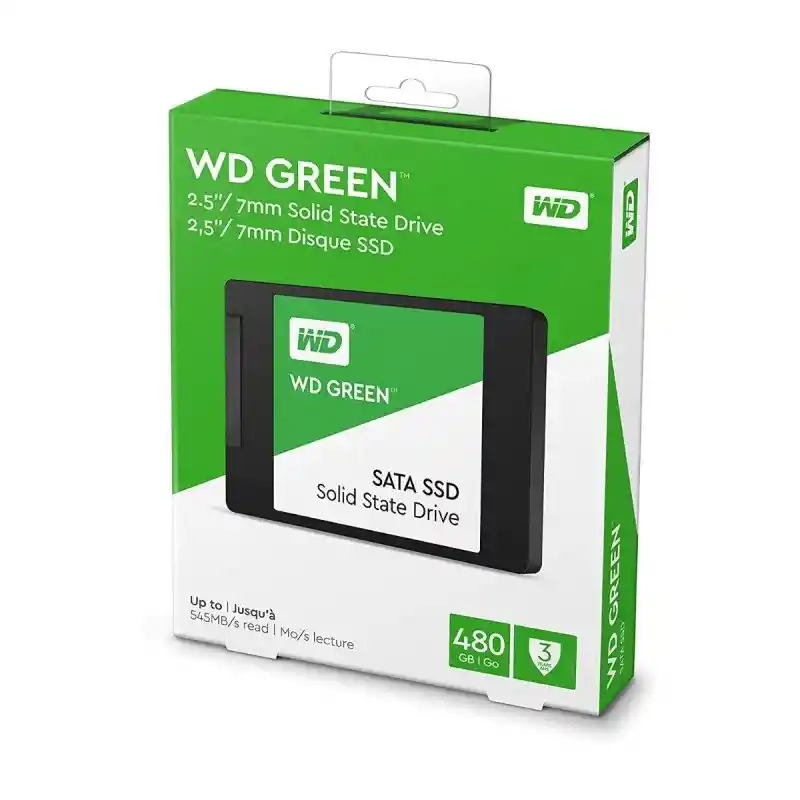 Disco Estado Solido 480gb Ssd Western Digital Negro