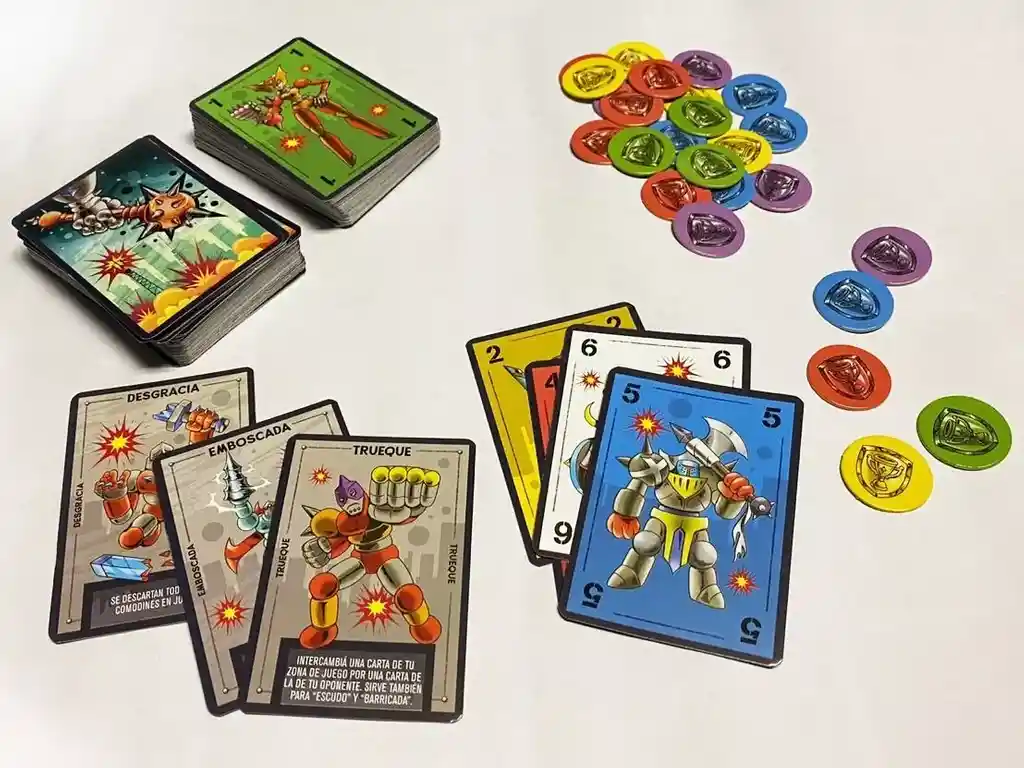 Juego De Mesa Robots Juego Estrategia Para Niños Y Adultos