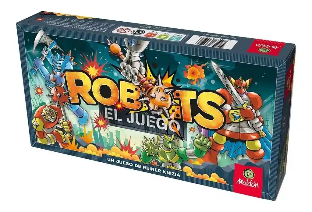 Juego De Mesa Robots Juego Estrategia Para Niños Y Adultos